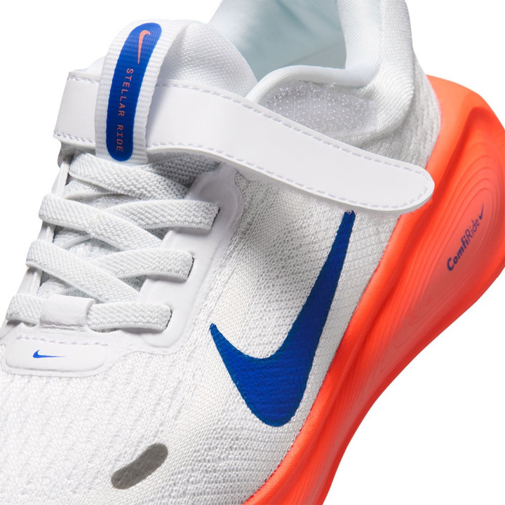 Nike Stellar Ride Ps Bianco Nero-Rosa - Scarpe da Ginnastica Bambina