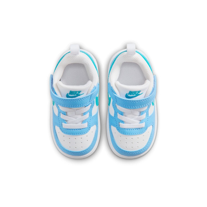 Nike Court Borough Low Td Bianco Blu - Sneakers Bambino