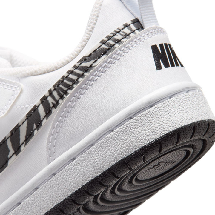 Nike Court Borough Low Recraft Ps Bianco Maculato - Sneakers Bambina