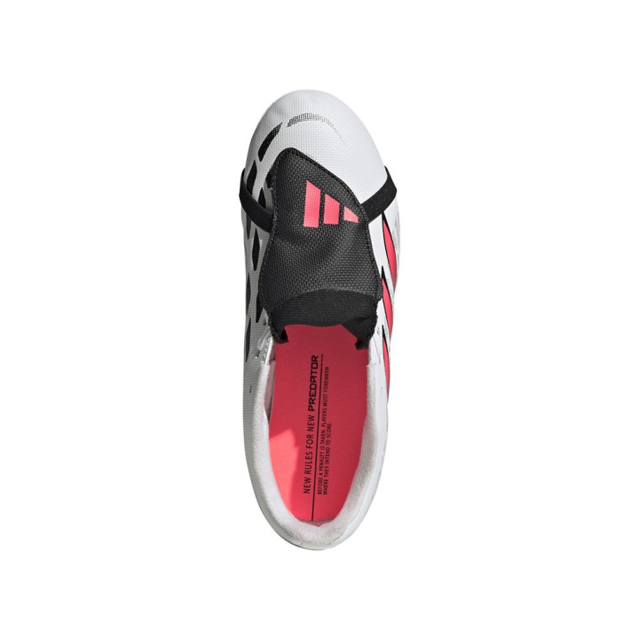 ADIDAS Predator Club Ft Fg Mg Bianco Rosso - Scarpe Da Calcio Bambino