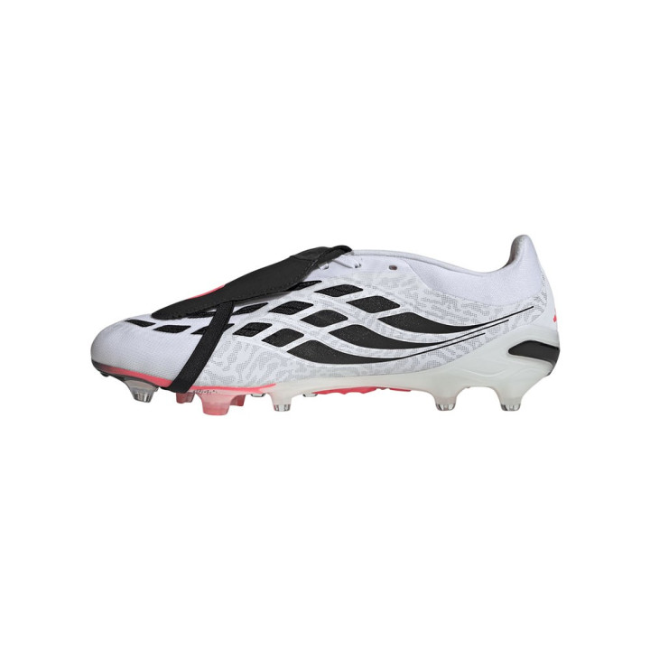 ADIDAS Predator Pro Ft Ag Bianco Rosso - Scarpe Da Calcio Uomo