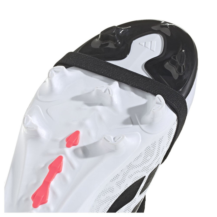 ADIDAS Predator Elite Ft Fg Bianco Rosso - Scarpe Da Calcio Bambino