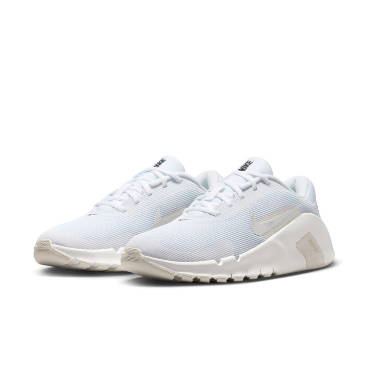 Nike Flex Train Bianco Argento - Scarpe Palestra Donna