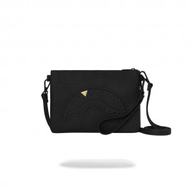 Clutch Out Embossed Tooth nero