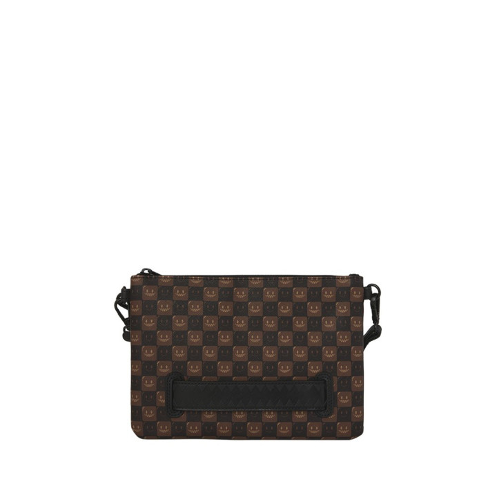 Sprayground Borsa Clutch Sharks In Paris Brown