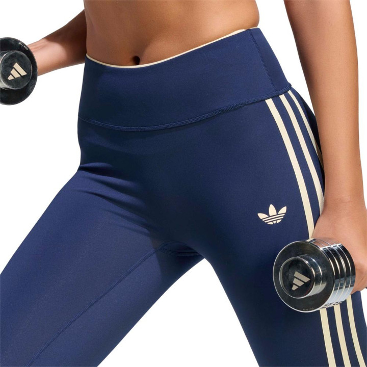ADIDAS Superstar Leggings Palestra Tight 7 8 Blu Donna