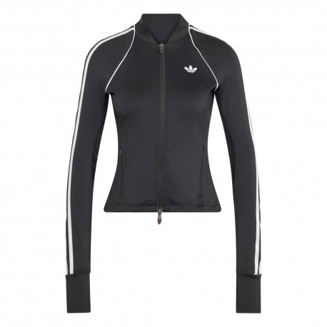 ADIDAS Superstar Felpa Palestra Full Zip Nero Donna
