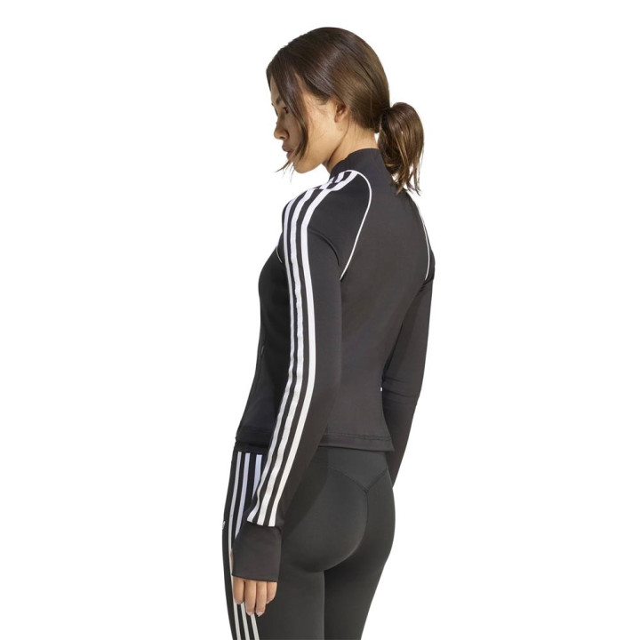 ADIDAS Superstar Felpa Palestra Full Zip Nero Donna