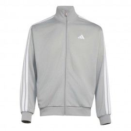 Full Zip Tristripe grigio