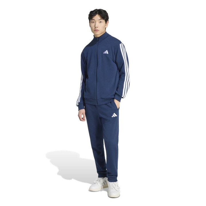 ADIDAS Tuta Sportiva Full Zip S Cappuccio Blu Uomo