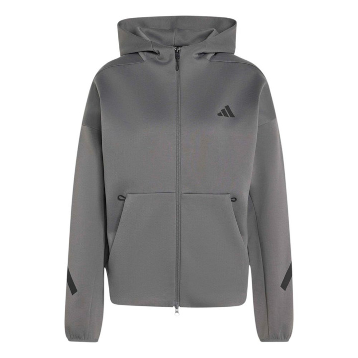 ADIDAS Z.N.E Felpa Palestra Full Zip Grigio Donna