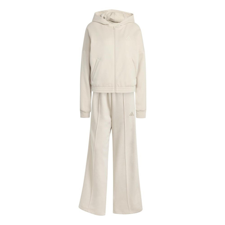 ADIDAS Tuta Sportiva Full Zip Bianco Donna