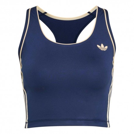 ADIDAS Top Palestra Blu Donna