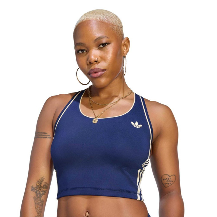 ADIDAS Top Palestra Blu Donna