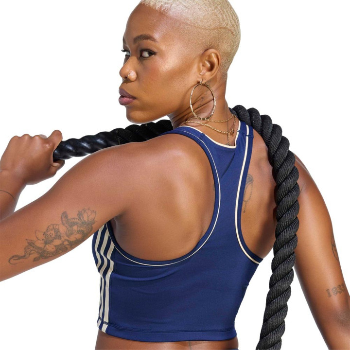 ADIDAS Top Palestra Blu Donna