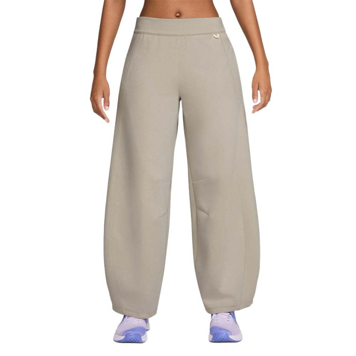 Nike 24.7 Impossibly soft Pantalone Open Beige Donna