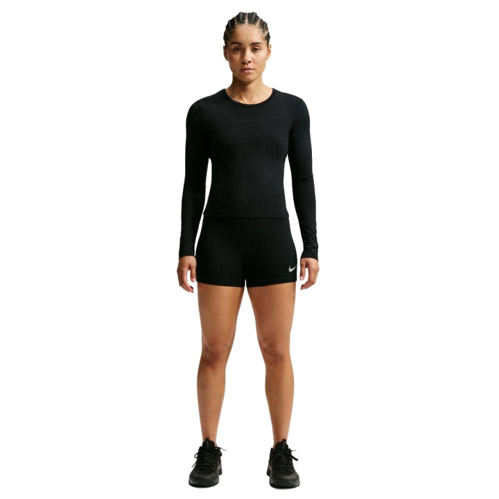 Nike Pro Sculpt Maglietta Palestra Nero Donna