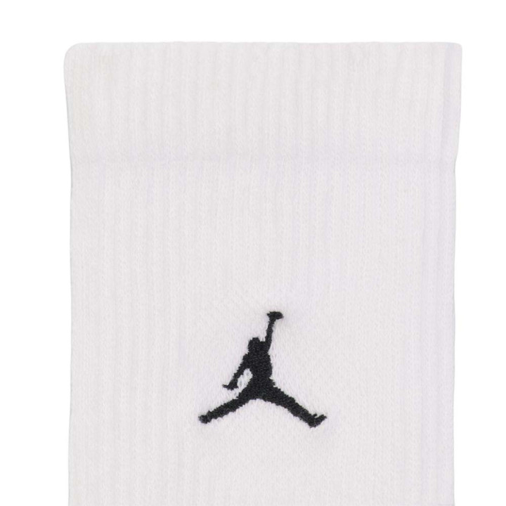 Nike Calza Tris Pack Jordan Everyday Bianco Uomo