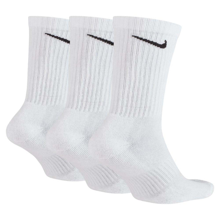 Nike Calza Tris Pack Everyday Cushioned Bianco Uomo