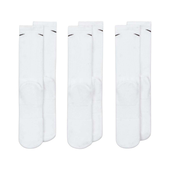 Nike Calza Tris Pack Everyday Cushioned Bianco Uomo