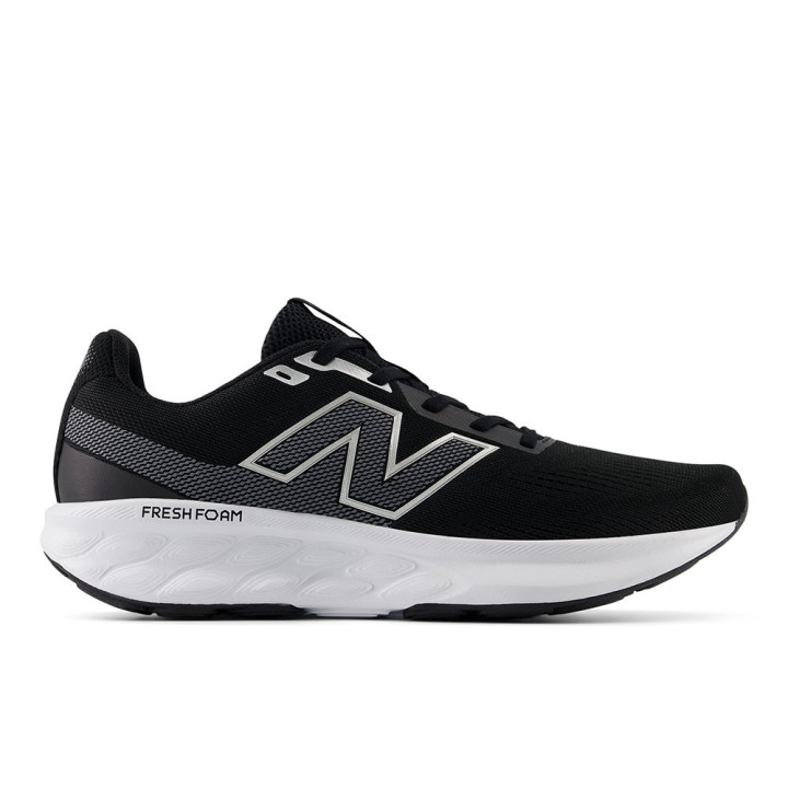 New Balance 520 V9 Nero Castelrock Argento - Scarpe Running Uomo