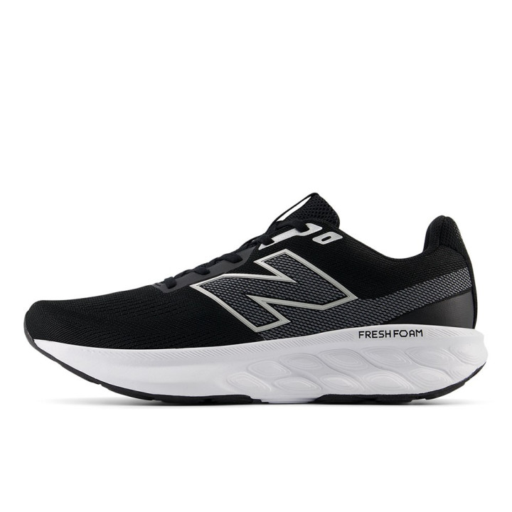 New Balance 520 V9 Nero Castelrock Argento - Scarpe Running Uomo