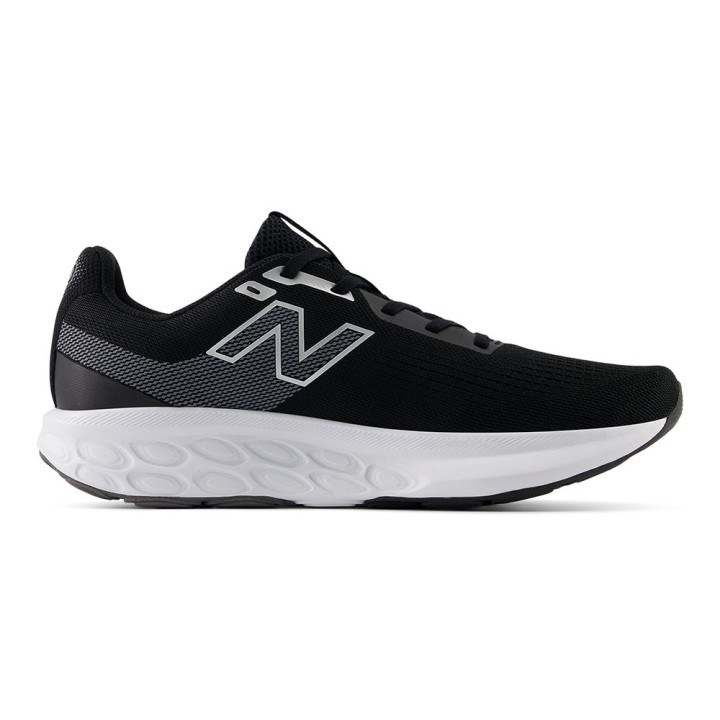 New Balance 520 V9 Nero Castelrock Argento - Scarpe Running Uomo