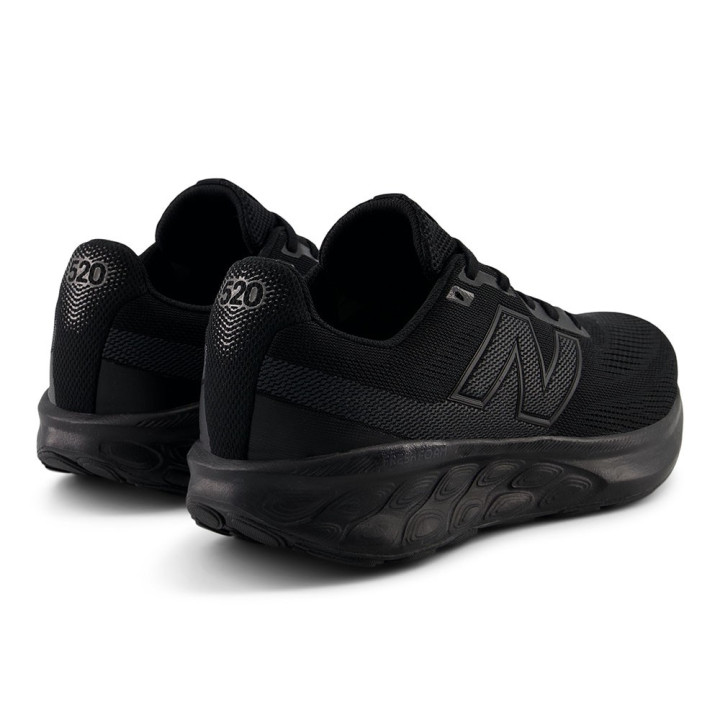 New Balance 520 V9 Nero Castelrock Argento - Scarpe Running Uomo