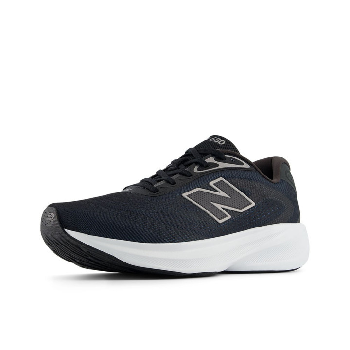 New Balance 520 V9 Nero Castelrock Argento - Scarpe Running Uomo