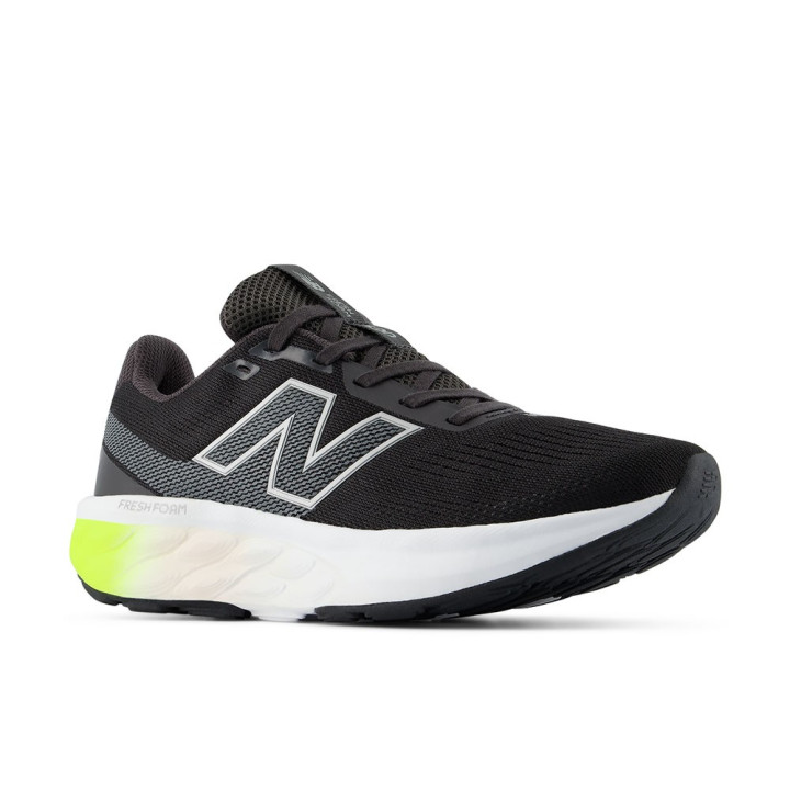 New Balance 520 V9 Nero Castelrock Argento - Scarpe Running Uomo