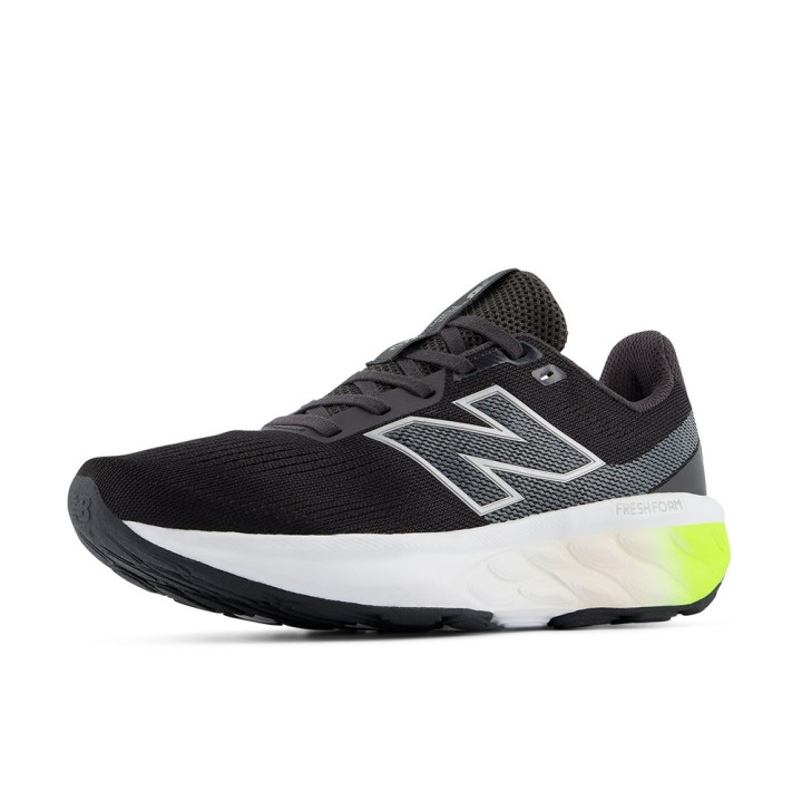 New Balance 520 V9 Nero Castelrock Argento - Scarpe Running Uomo