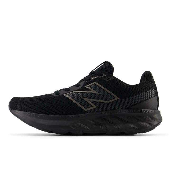 New Balance 520 V9 Nero Castelrock Rosa Metallico - Scarpe Running Donna