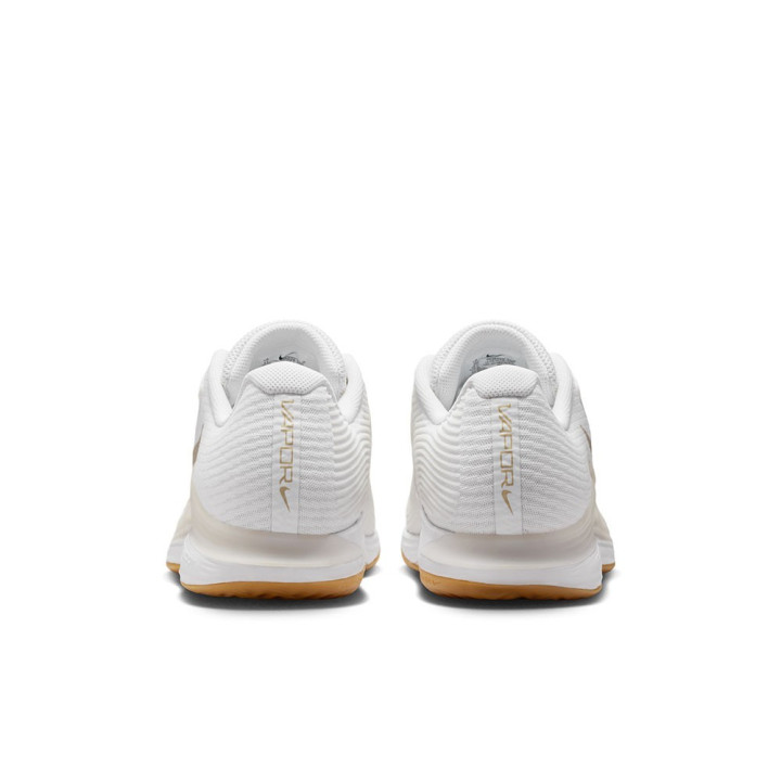 Nike Zoom Vapor 12 Clay Bianco Lt Orewood Brn-Summit - Scarpe Tennis Donna