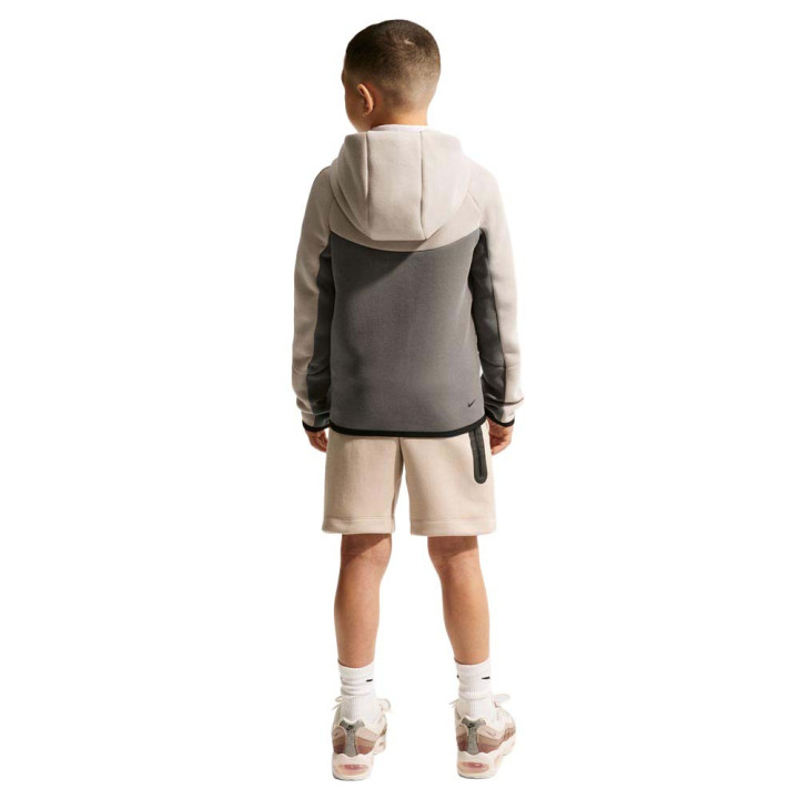 Nike Sportswear Tech Fleece Felpa Palestra Moro Bambino