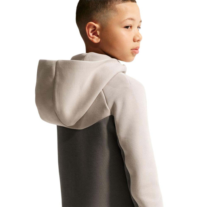 Nike Sportswear Tech Fleece Felpa Palestra Moro Bambino