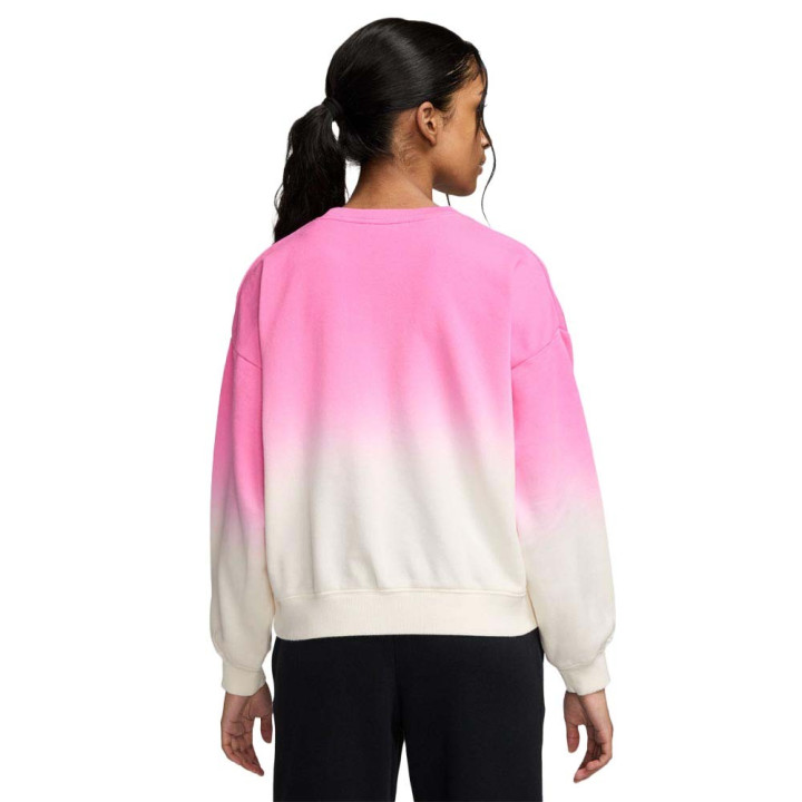Nike Sportswear Studio Felpa Palestra Girocollo Rosa Bambina
