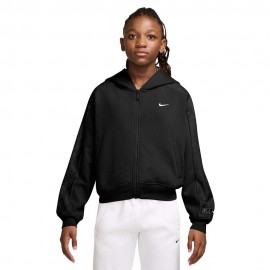 Sportswear Felpa Palestra Con Cappuccio nero