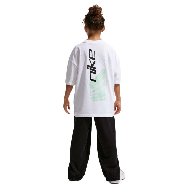 Nike Sportswear T-Shirt Palestra Over Bianco Bambina