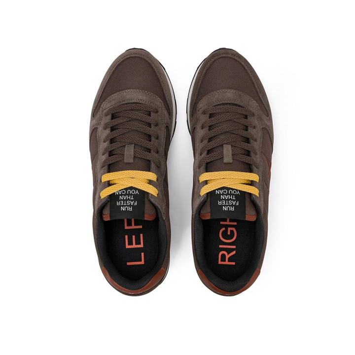 Sun 68 Tom Solid Nylon Marrone Mattone - Sneakers Uomo