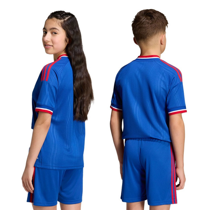 ADIDAS Maglia Calcio Mufc Away 26 27 Blu Bambino
