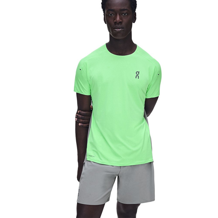 On T-Shirt Running Performance-T Verdite Apollo Uomo