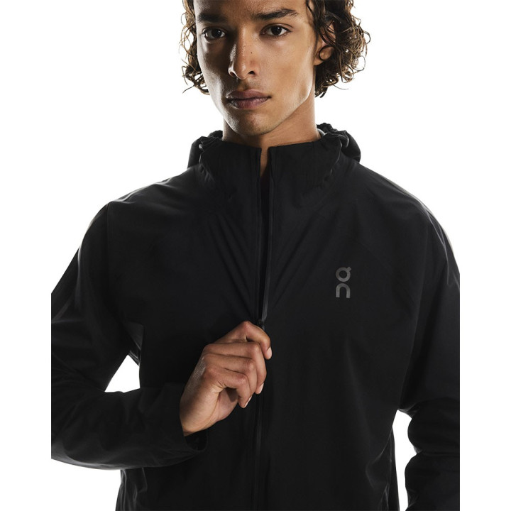 On Giacca Running Performance Nero Uomo