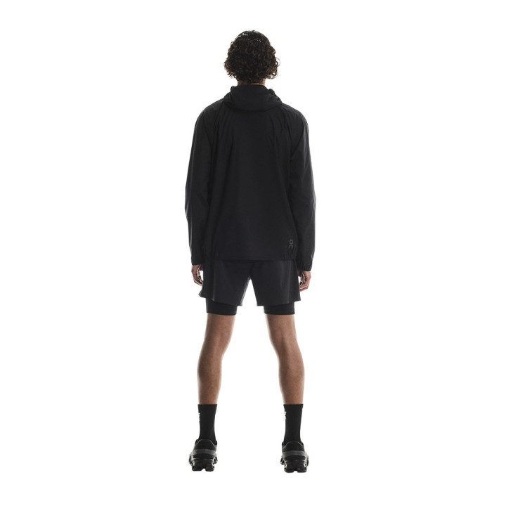 On Giacca Running Performance Nero Uomo