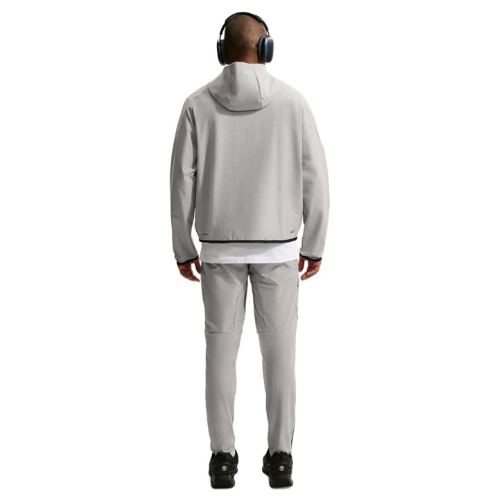 Nike Tech Felpa Con Cerniera Woven Dri Fit Beige Uomo