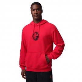 Jordan Sport Crossover Felpa Con Cappuccio rosso