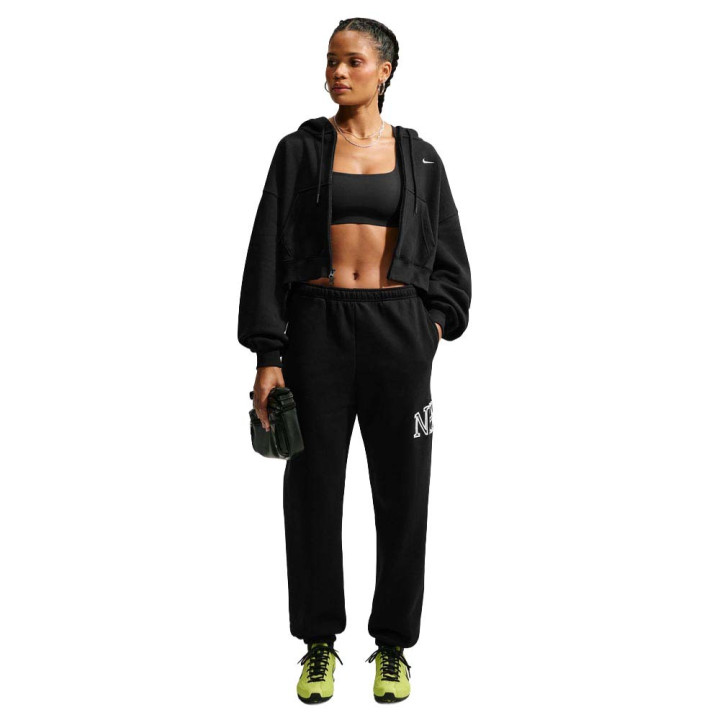 Nike Studio Fleece Pantaloni Nero Donna