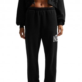 Studio Fleece Pantaloni nero