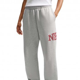 Studio Fleece Pantaloni Con Polsino grigio
