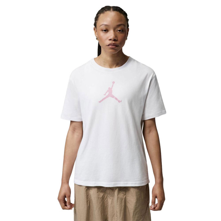 Nike Jordan T-Shirt Logo Bianco Donna