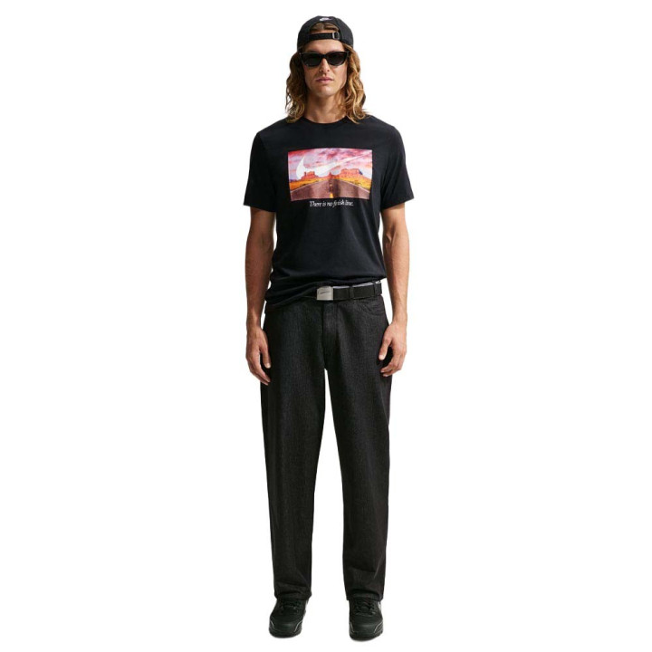 Nike Sportswear Club T-Shirt Logo Nero Uomo